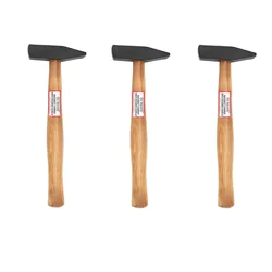 DE NEERS 300 gms Machinist Hammer with Ashwood Handle - Pack of 3