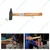 DE NEERS combo of 800 and 1500 gm Machinist Hammer with Ashwood Handle