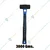 DE NEERS 3000 gms Fiberglass Handle Sledge Hammer with 500gm wood handle Sledge hammer