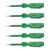 DE NEERS Tester With Neon Bulb DN-814 (Green) - Pack of 5