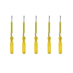 DE NEERS Tester With Neon Bulb DN-818 (Yellow) - Pack Of 5
