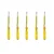 DE NEERS Tester With Neon Bulb DN-818 (Yellow) - Pack Of 5