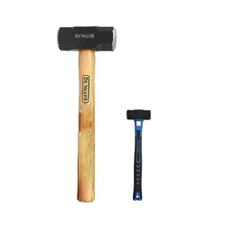DE NEERS 3000 gms Wooden Handle Sledge Hammer with 500 gm Fiber glass handle Sledge hammer