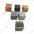 WKM 6pcs, 10 mm Density Cubes of Brass, Lead, Iron, Copper, Aluminum, Zinc KT94DC for Analyze Density Value