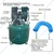 Spear 50 Litres Dental Oil Free Sound Less Air Compressor, 1HP Motor and Recoil Air Hose Pipe Combo