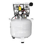 40 Litres Dental Oil Free Sound Less Air Compressor with 1 HP Motor, 8 Bar Max. Pressure and 135 LPM Max. Flow Rate