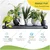 Ecofynd White and Gold Desk Planter | Used for Indoor Outdoor Plants/Home Decor