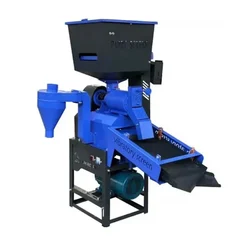 6N50 Destoner and Vibrator Model Rice Mill Machine with 4.5 HP Single Phase Motor