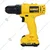 Dewalt 12V 10 mm Cordless Drill Driver With Battery & Charger, 1500 RPM (DCD700D2)