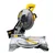 DEWALT 254 mm 1650 Watt Compound Mitre Saw With Cutting Blade & Accessories, 4600 RPM (DW714)