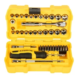 Dewalt 50 pcs 1/4 Inch Drive Socket Set For Home, DIY & Professional Use (DWMT81610-0)