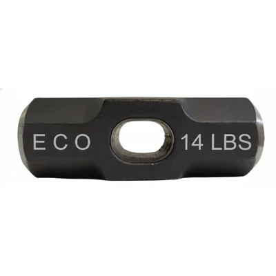 Eco Hammers 14 LBS 6.35 Kg Industrial Double Face Sledge Hammer DFS14LBS