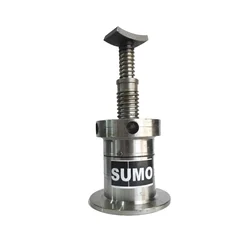 DGB Udyog 35 Ton Double Shaft Sumo Steel Jack, 280 mm Max. Lifting Height