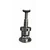 DGB Udyog 5 Ton Double Shaft Steel Jack For Tata ACE, Piaggio Ape, 265 mm Max. Lifting Height