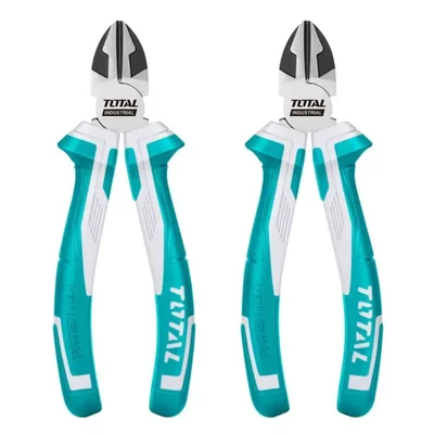 Total Diagonal Cutting Plier 180mm ( 7 inches) (THT230706) Pack of  2