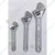 Premium Quality Diamond Adjustable Spanner 6" 8" 10" Single Sided Open End Wrench (Pack of 3)