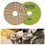Surie Polex 4 inch Round Diamond Polishing Pads for Grinding & Polishing (4U2) - Pack of 10