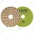 Surie Polex 4 inch Round Diamond Polishing Pads for Grinding & Polishing (4U2) - Pack of 10
