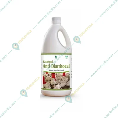 Varahvet Anti Diarrhoeal Liquid, Fast Relief Herbal Suspension for Livestock Digestive Care(Quantity-100 ml)