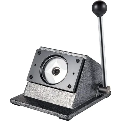 Namibind 58 mm Round Badge Die Cutting Machine, Manual Circular Cutter for Button Badges, Stickers & Labels