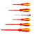 ROCKFORCE 6 Pcs Dielectric Screwdriver Set – Insulated, Durable, Ergonomic Grip for Electrical Safety (RF-2828)