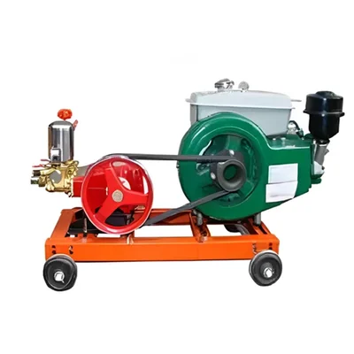 Premium Quality Triple Piston HTP Pump With 4.5 HP Diesel Engine And All Required Accessories
