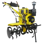 Kisankraft KK-IC-250D Diesel 5 HP Intercultivator/Power Weeder with Accessories 