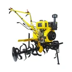  Kisankraft KK-IC-300D 6 HP Diesel Intercultivator/Power Weeder with Accessories 