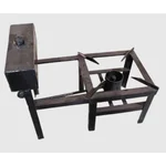 Mild Steel 12 x 12 Inch Oil and Diesel Bhatti for Commercial Food Processing Units with Blower
