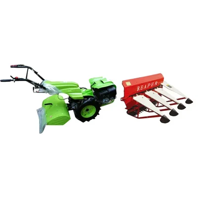 RICO ITALY RI 740  9HP 4 Stroke Power Tiller/Weeder , Suitable for Weeding in All Types of Agriculture Crops with Reaper