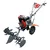 Mecstroke 9 HP (178F) Diesel Power Weeder With 32 Pieces Blade, 2 Pieces Side Disc & free Ridger Attachment