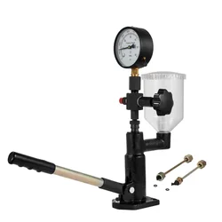 Hukums Diesel Injector Nozzle Pop Tester with 0-400 BAR / 0-6000 PSI Dual Scale Gauge