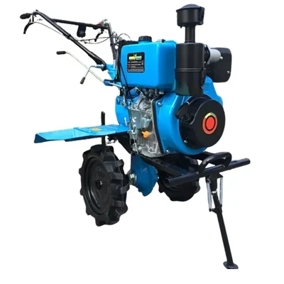 AIVA ITALY AV 500 J 9HP 4 Stroke Power Weeder/Tiller/Cultivator with AIR Cooled Diesel Engine, Suitable for Weeding in All Types of Agriculture Crops