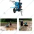 AIVA ITALY AV 500 J 9HP 4 Stroke Power Weeder/Tiller/Cultivator with AIR Cooled Diesel Engine, Suitable for Weeding in All Types of Agriculture Crops