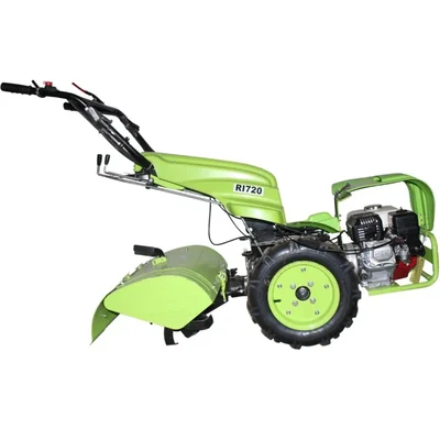 AIVA ITALY AV-720 DX 7HP 4 Stroke Self Start Power Tiller Back Rotary with AIR Cooled Diesel Engine, Suitable for Weeding