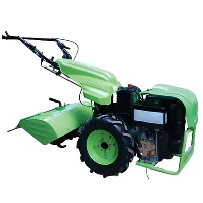 AIVA ITALY AV 740 DX 9HP 4 Stroke Self Start Diesel Operated Power Cultivator Suitable for Suitable for weeding and Tilling