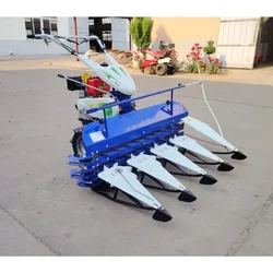 AIVA ITALY AV 2000 Grand Diesel Operated 6 HP 4 Feet Self Propelled Reaper / Harvester Machine for Short & Long Crops