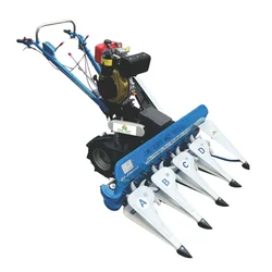 AIVA ITALY AV 2000D, Diesel Operated 6 HP Self Propelled 4 Feet Reaper / Harvester Machine