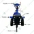 VSAN Agro Blue Bull, 9HP 4-Stroke Diesel Engine Power Tiller with Headlight