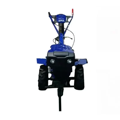 VSAN Agro Blue Bull, 9HP 4-Stroke Diesel Engine Power Tiller with Headlight