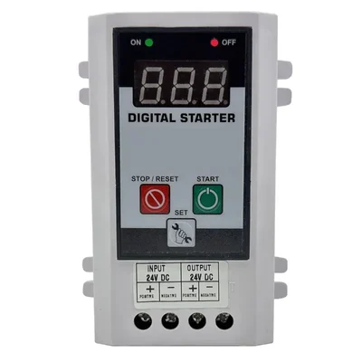 Digital Cyclic Timer 24VDC (On/Off in Sec/Min), 10A for Fogger, Hydroponics, Mist Kit & Auto Cyclic