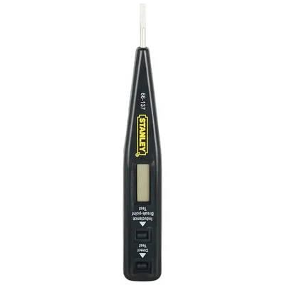 Stanley 2-in-1 12V Digital Detection Tester & Screwdriver with LCD Display for Home, DIY & Professional Use (66-137)