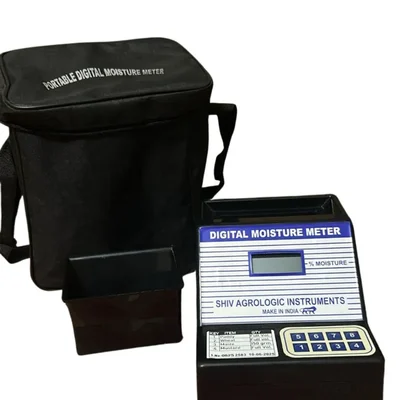 Shiv Agrologic Digital Grain Moisture Meter for Paddy , Wheat , Maize and Mustard Seeds