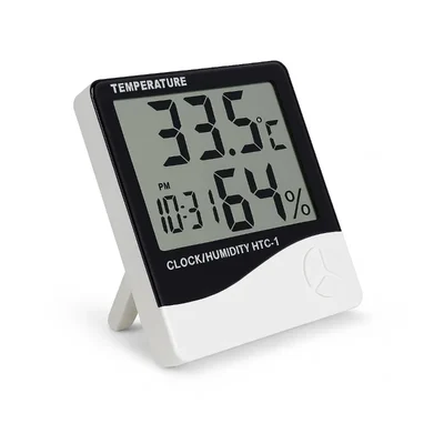 SBT Instruments Digital Room Thermometer with Humidity Meter for Accurate Real-Time Monitoring