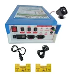 Premium Quality Digital Solar Fence Energizer of Dual Power Mode for 50 Acre with Cables, Siren and 2 Piece Warning Plates