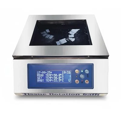 LuxMed Digital Tissue Flotation Bath Microprocessor Histology with Wrinkle-Free Uniform Heating Chamber