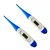 2 Pcs Digital Veterinary Thermometer with Flexible Tip, Accurate & Safe for Pet Health Monitoring