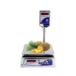 Digitone 1-20 kg Metal Table Top Weighing Machine, 220 x 300 mm Platform Size (DGT 20 M/S MED POLE)
