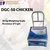 Digitone 50 kg Chicken/Mobile/Transport Scale, 250 x 250 mm Platform Size (DGC 50 CHICKEN)