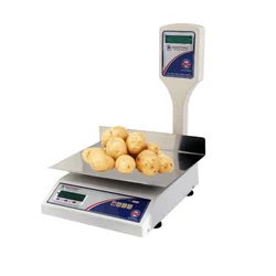 Digitone 1-30 kg Metal Table Top Weighing Machine, 260 x 370 mm Platform Size (DGT 30(POLE)M/S)